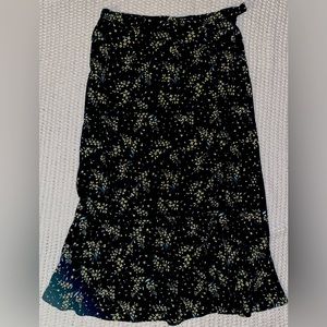 Woman’s floral maxi skirt